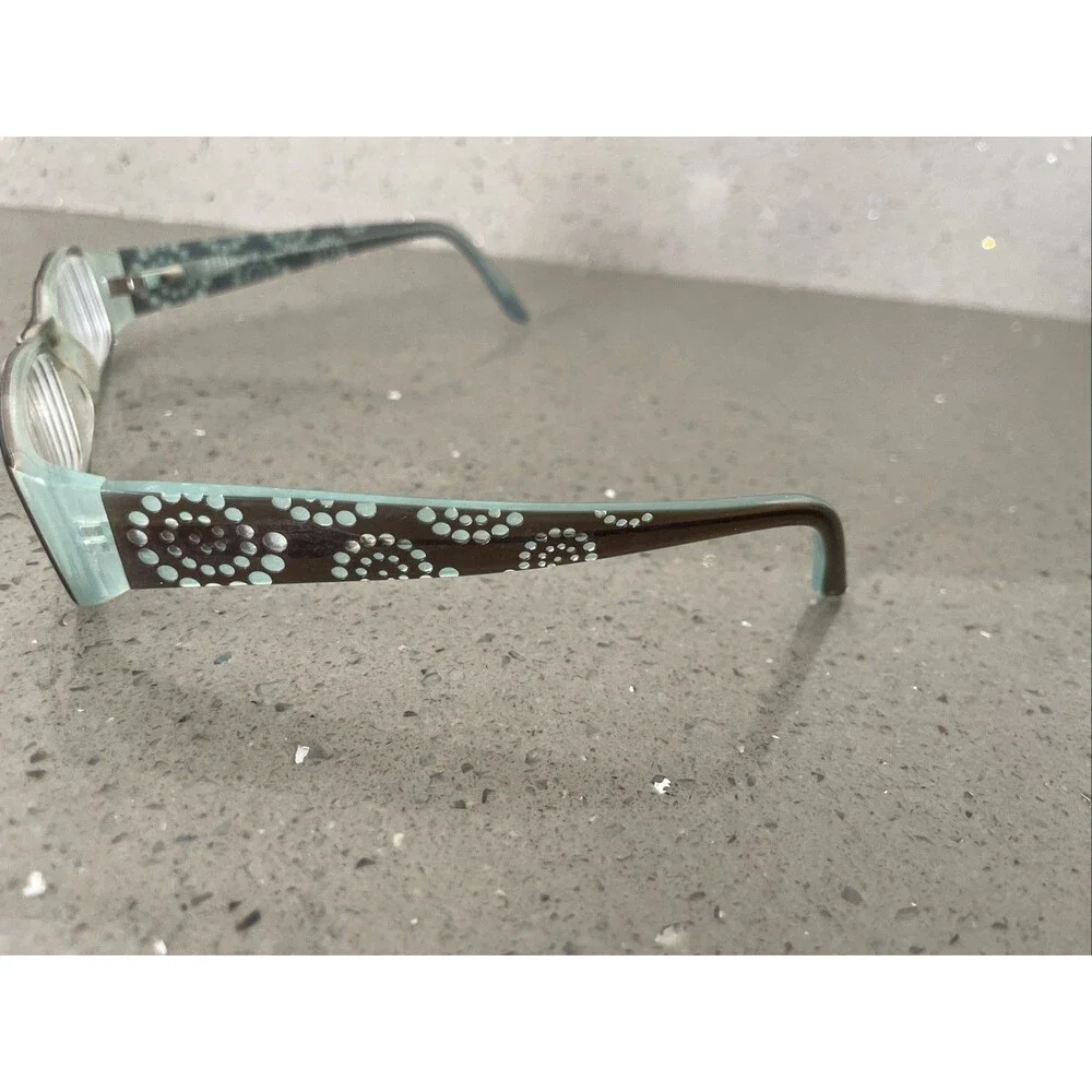 Takumi T9594 Rectangular EYEGLASSES FRAMES ONLY 52-16-135 10 Full Rim Brown Blue